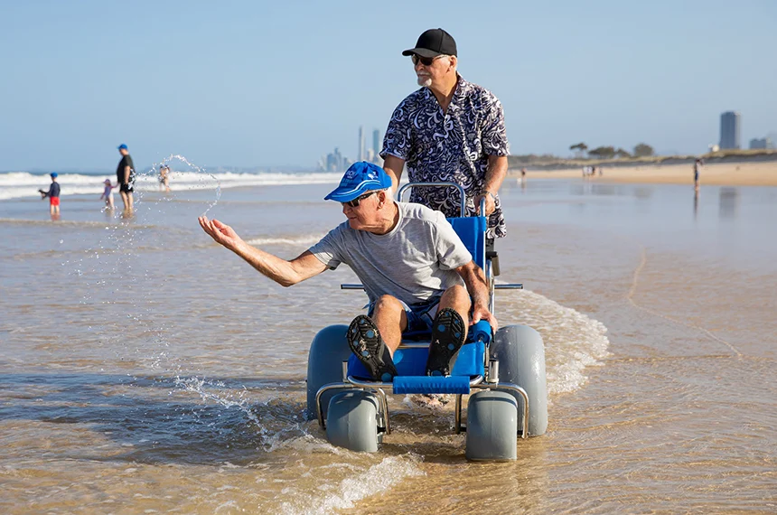 Beach wheelchairs: enabling seniors to enjoy outdoor activities
