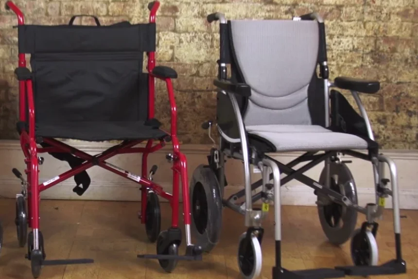 Durable wheelchair model supporting seniors in daily activities