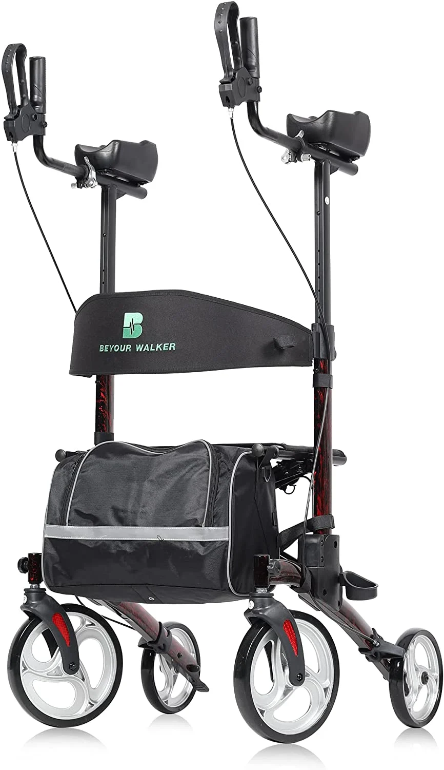 BEYOUR upright walker providing stability and support for elderly users