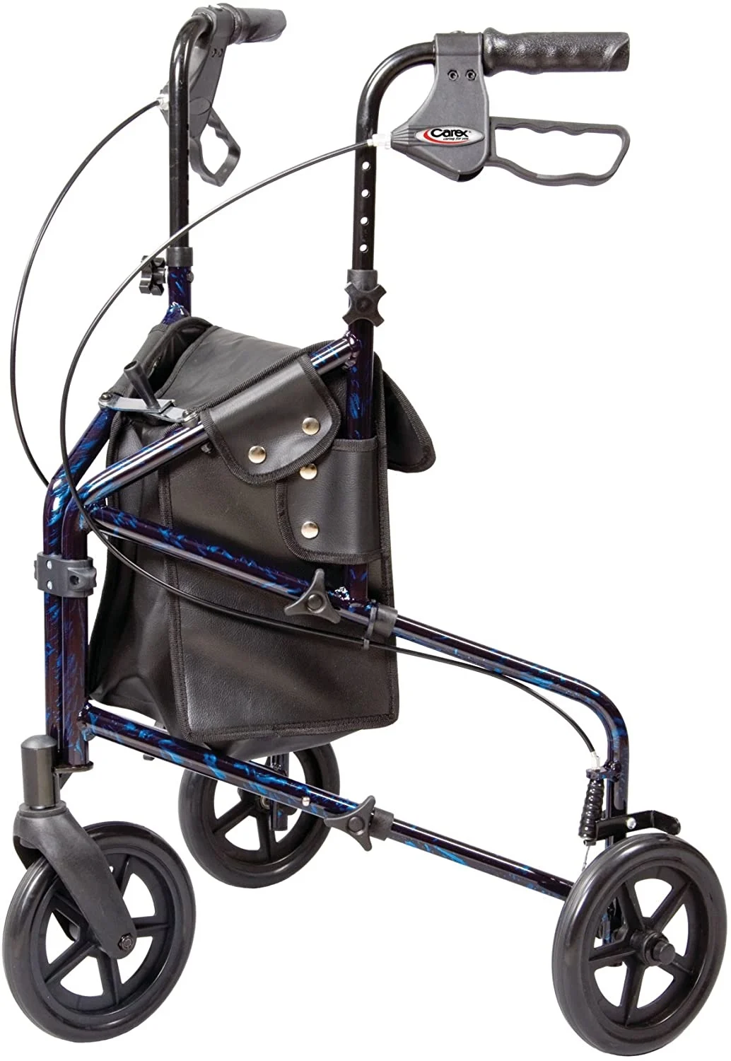 Carex 3-wheel walker – compact and efficient mobility solution for seniors