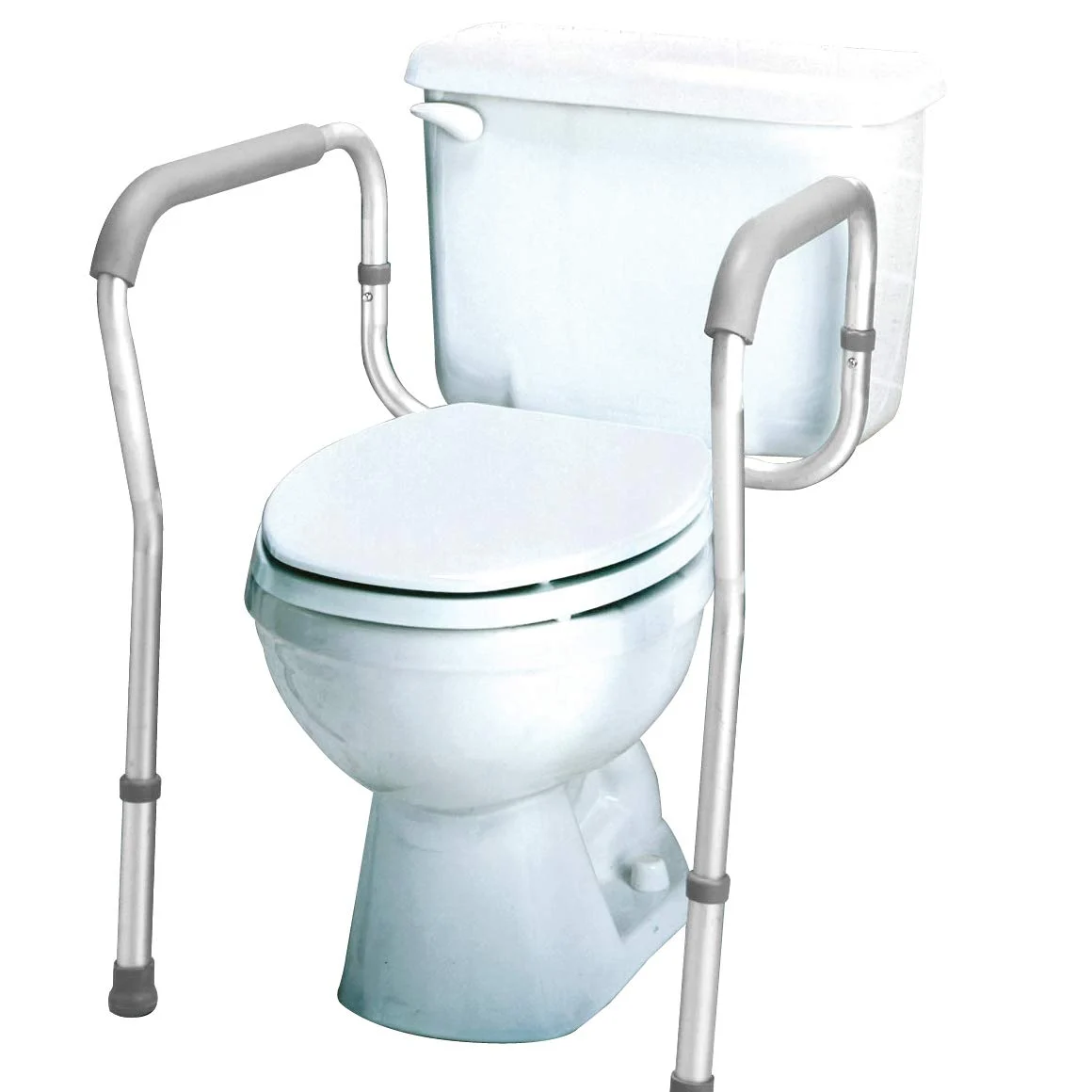 Carex toilet safety rails designed for senior stability and support