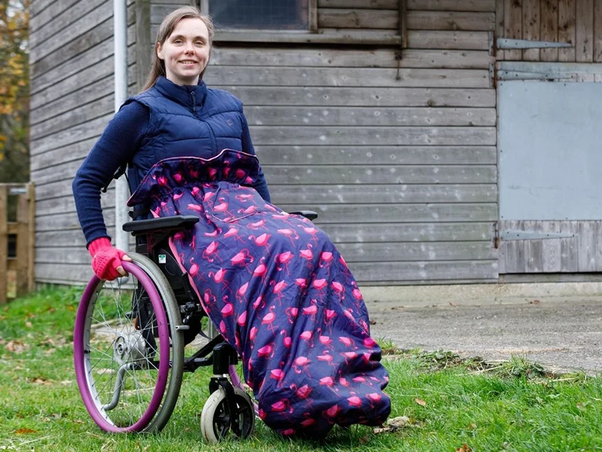 Wheelchair accessory emphasizing ease of use for seniors