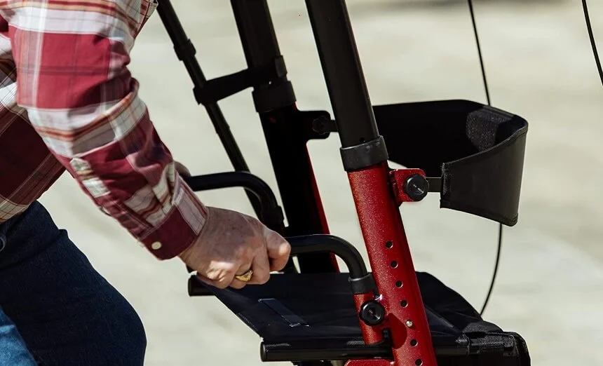 Elenker Upright Walker: senior-friendly design for improved mobility