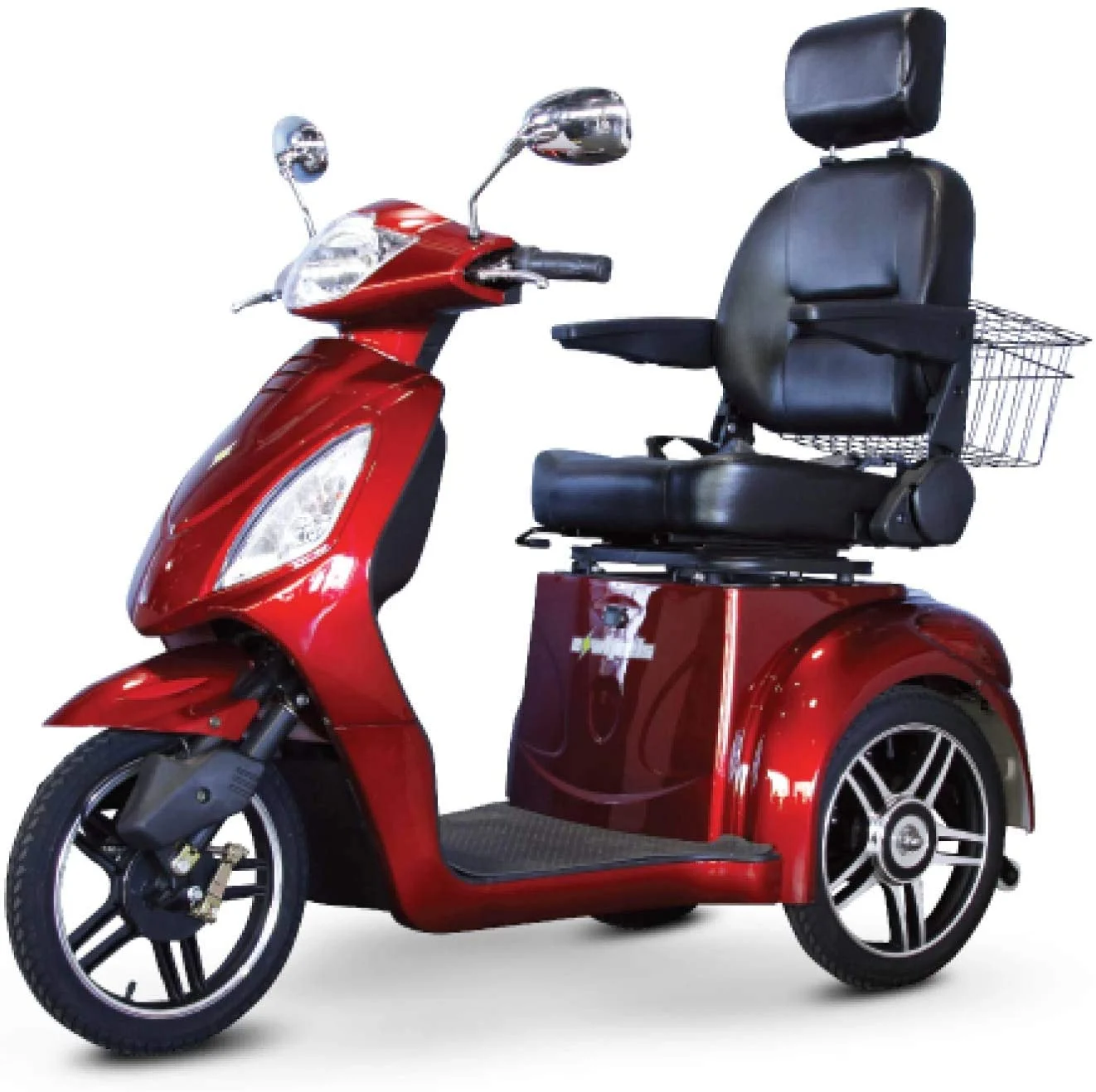 Ewheels EW-36: high-performance 3-wheel mobility scooter for elderly users