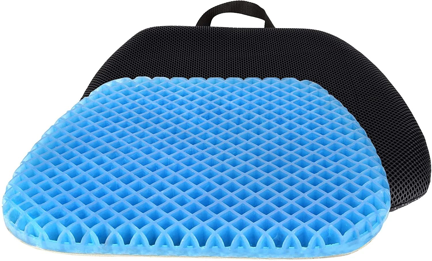 Premium gel-infused wheelchair cushion for enhanced pressure management