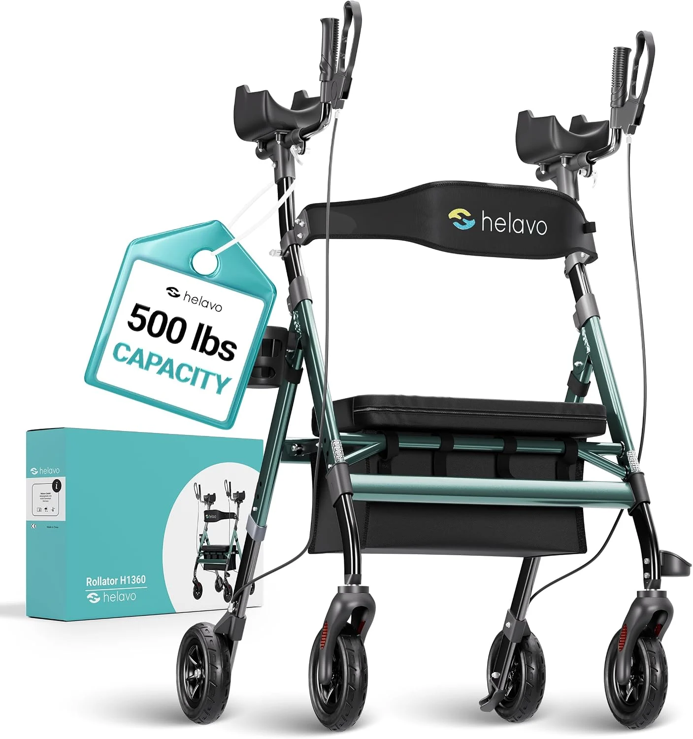 Helavo Extra-Wide Bariatric Upright Walker