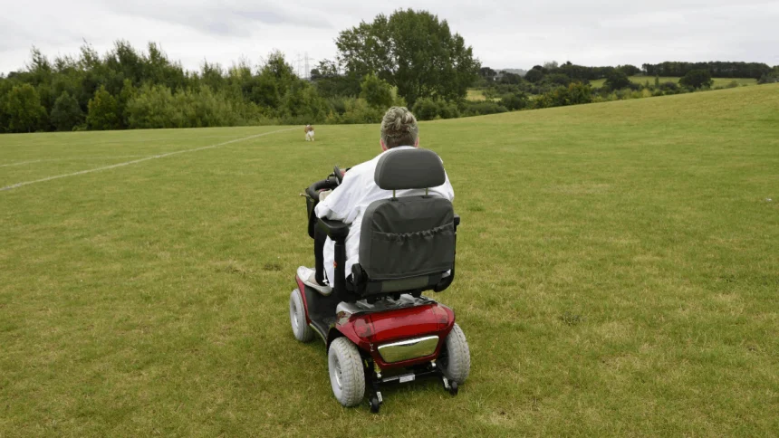 Example of mobility scooter range for everyday travel