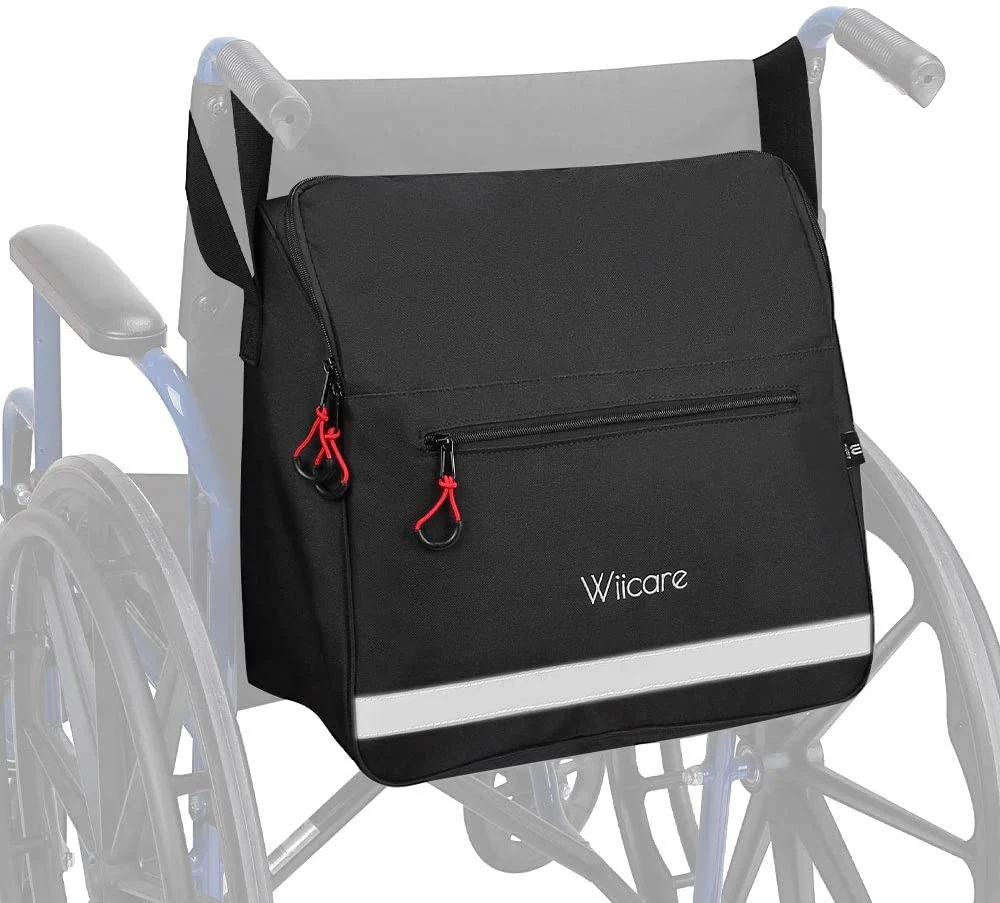 ISSYAUTO wheelchair bag offering storage solutions for seniors