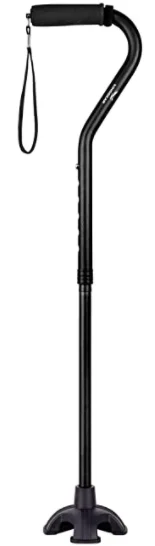 KingGear adjustable walking cane providing balance support for seniors
