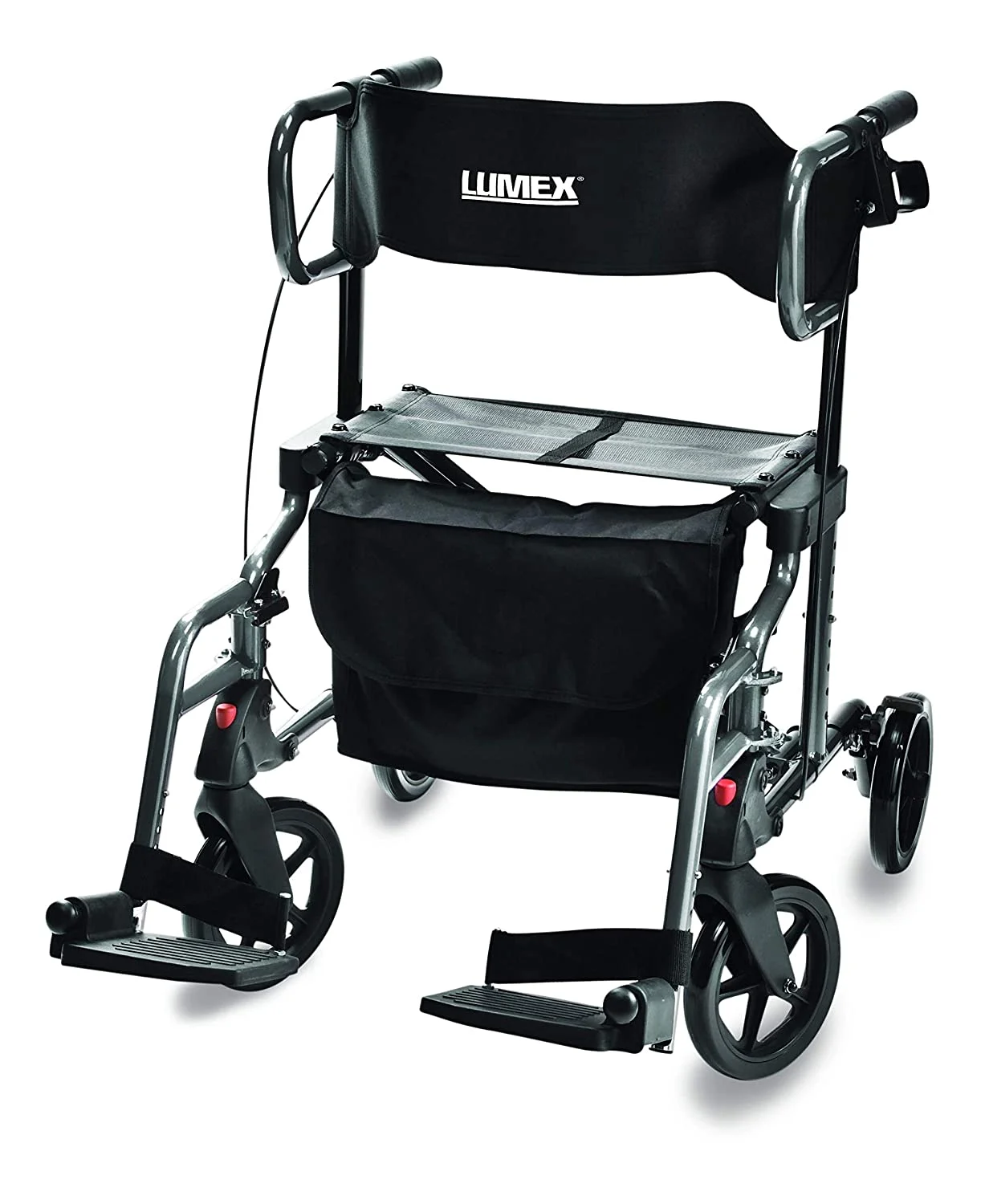 Best Rollator for elderly seniors using the Lumex HybridLX LX1000 Walker