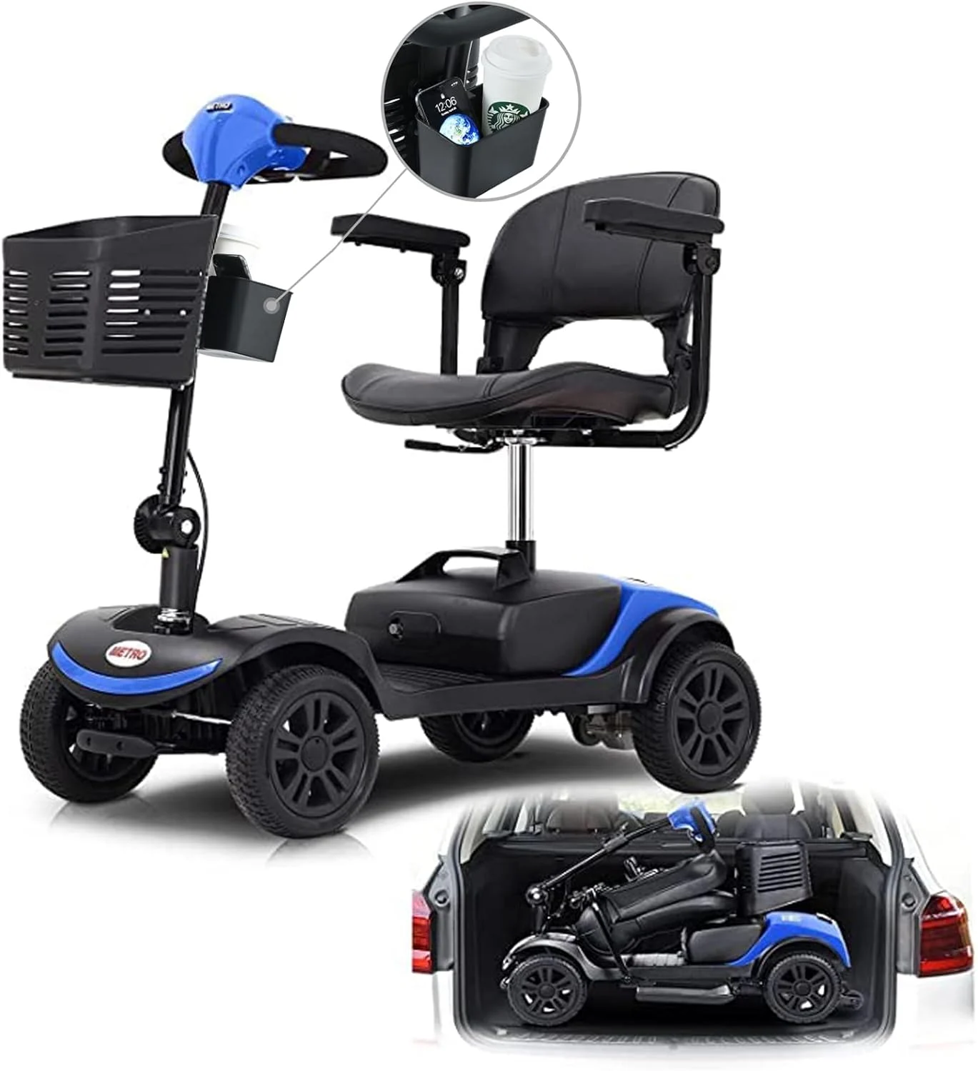 MALISA Electric Wheelchair for seniors with mobility needs