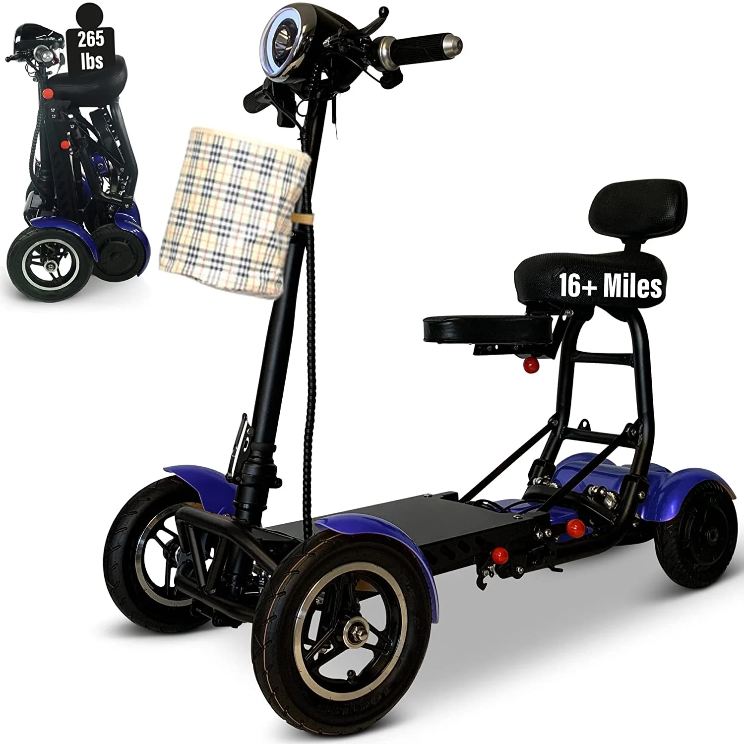 Malisa Powered Mobility Scooter: efficient electric mobility solution for elderly users