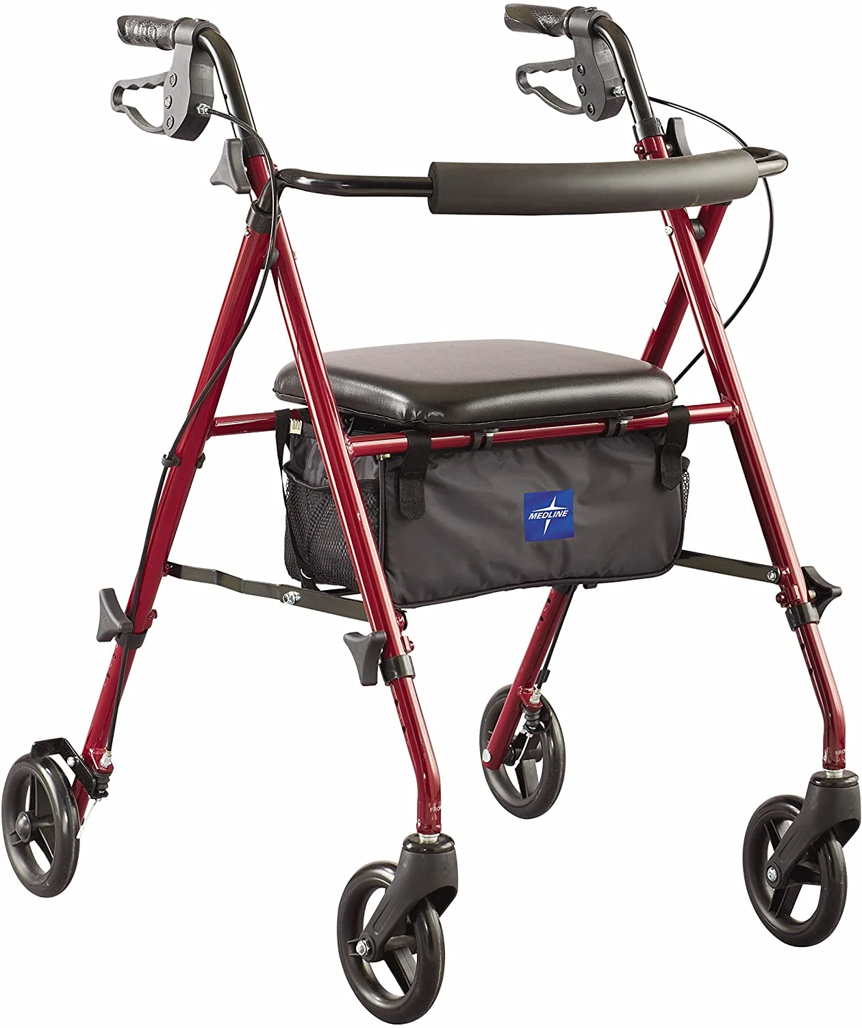 Medline Freedom Mobility rollator – lightweight design for senior independence