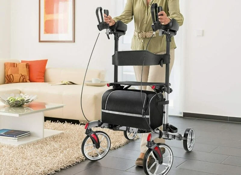 Oasisspace Upright Walker: top-rated upright walker for elderly mobility