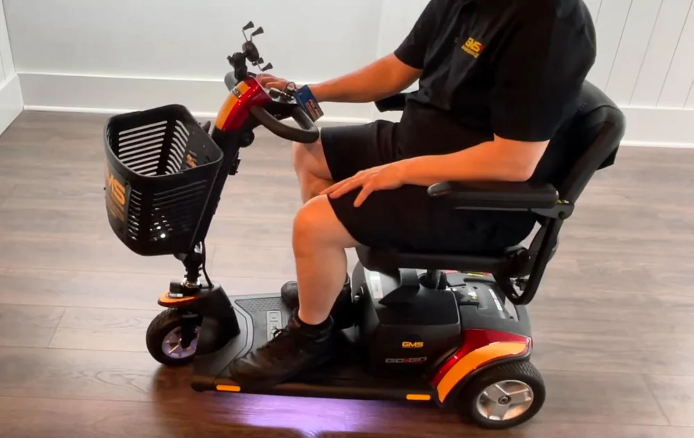 Pride Go-Go Scooter: durable mobility solution for heavier senior users