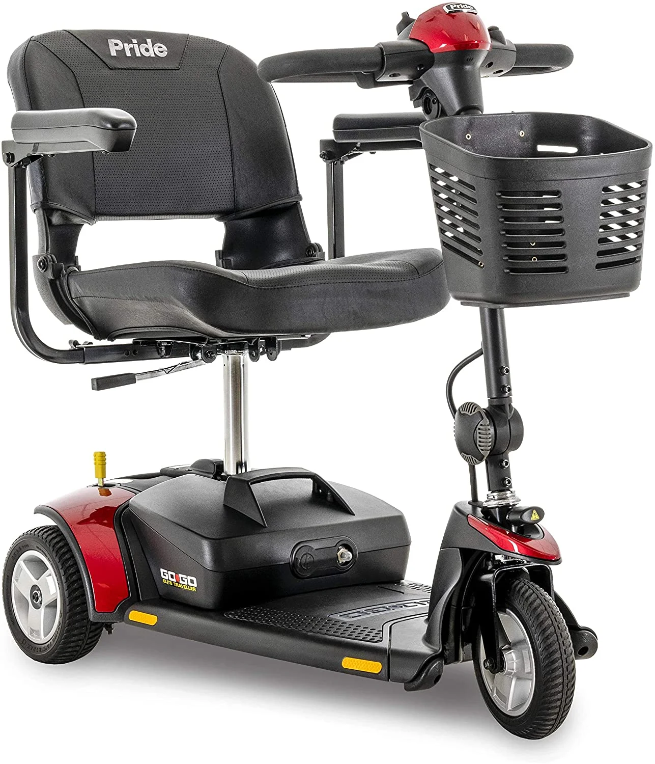 Pride Go-Go Elite Traveller: versatile 3-wheel mobility scooter for seniors