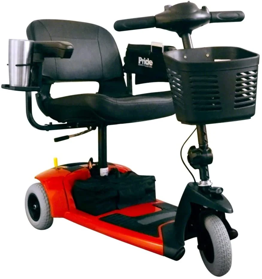 Pride Travel Pro Premium: compact 3-wheel mobility scooter for seniors
