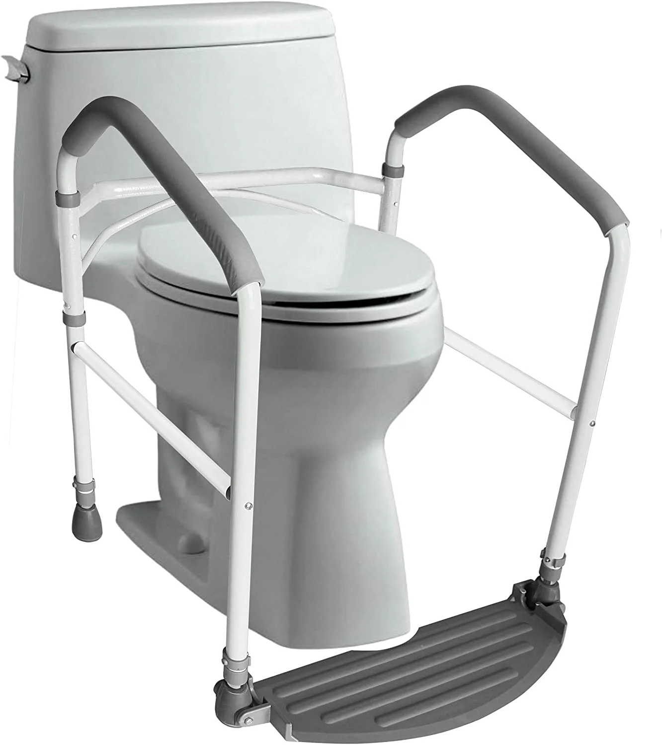 RMS toilet safety frame offering comprehensive support for seniors
