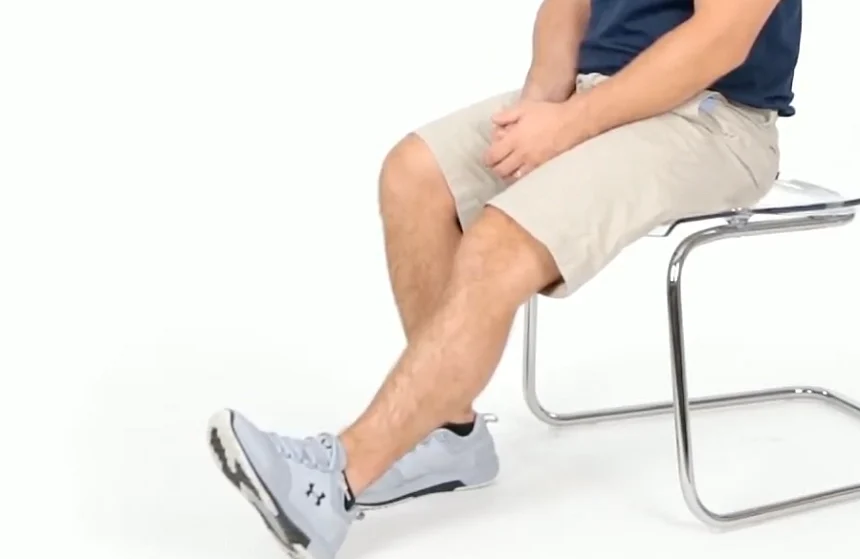 Fun tap dance-style chair exercise to promote senior mobility