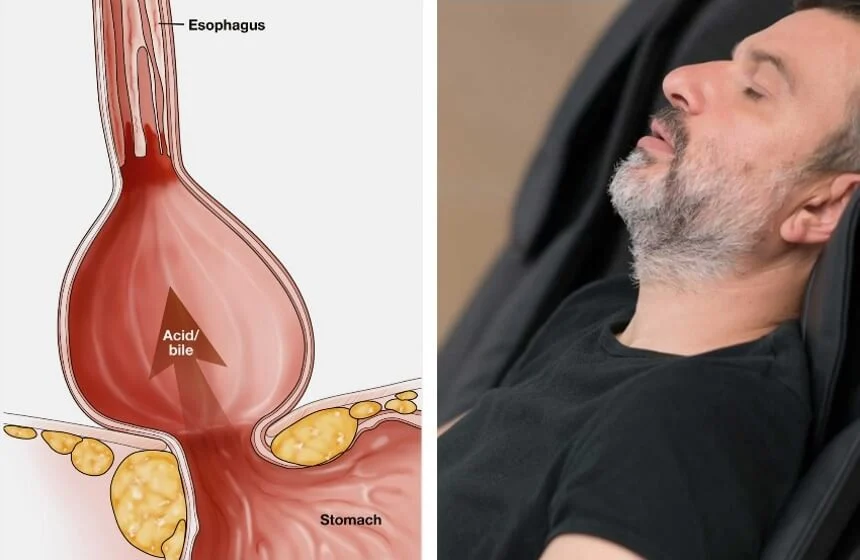 Senior using a recliner chair to improve sleep quality.