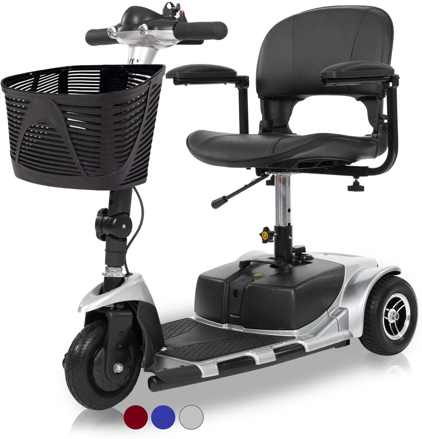 Vive 3-Wheel Mobility Scooter: compact and user-friendly option for elderly mobility