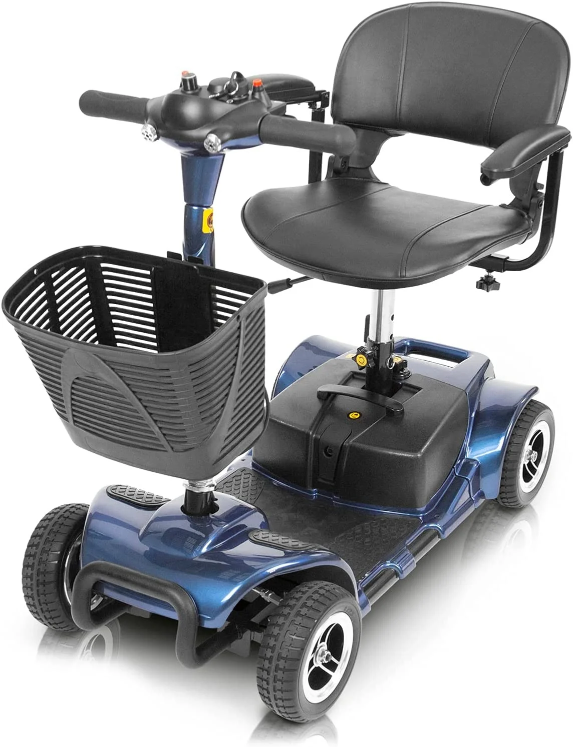 Vive 4-wheel electric mobility scooter offering senior comfort and stability