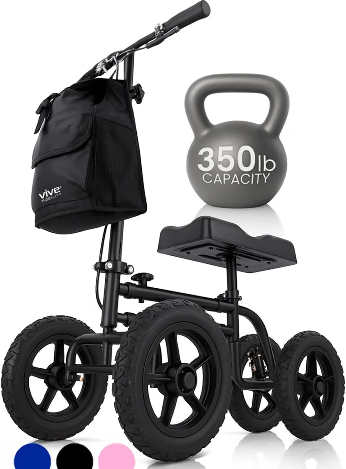Vive Mobility All Terrain Knee Scooter 350lb
