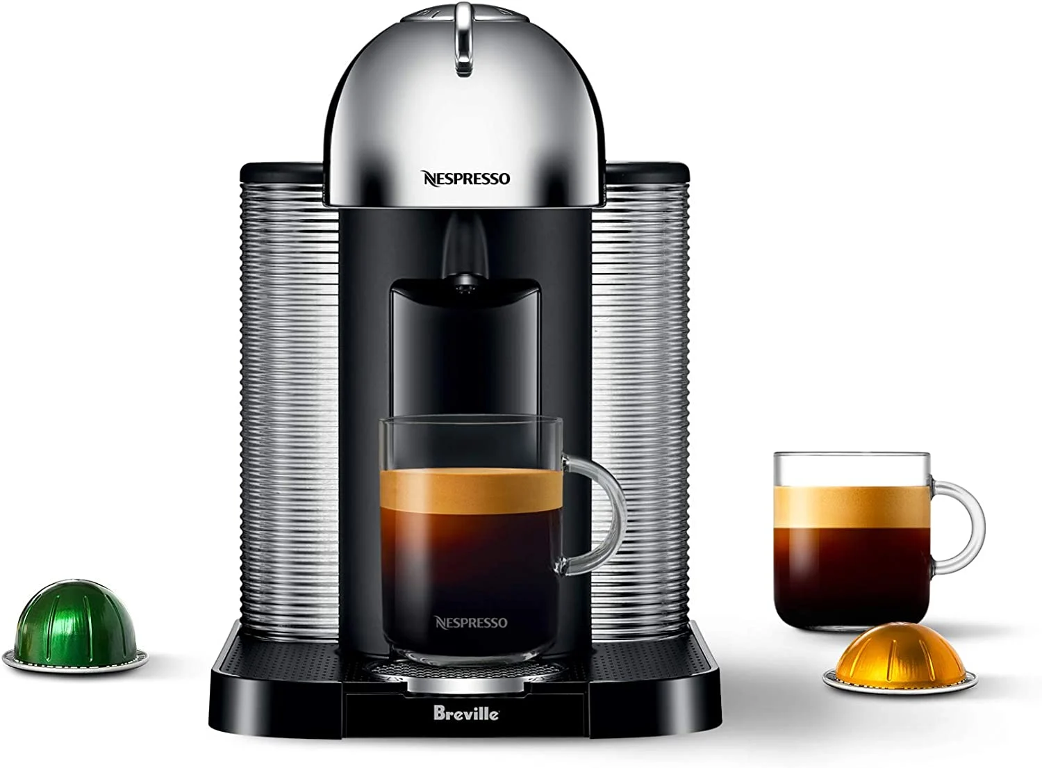 Breville Nespresso Vertuo coffee and espresso maker with one-touch operation