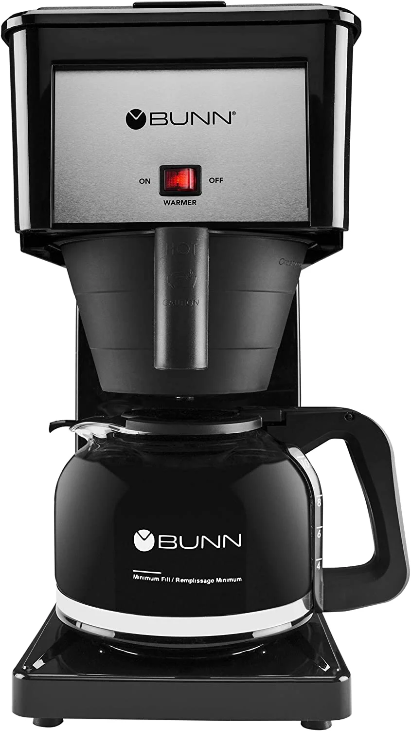 BUNN GRB Velocity Brew 10-Cup coffee maker providing fast brewing for seniors
