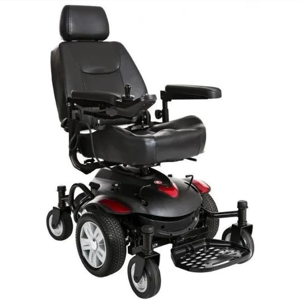 Drive Medical Titan AXS electric wheelchair ensuring seniors' smooth and stable mobility