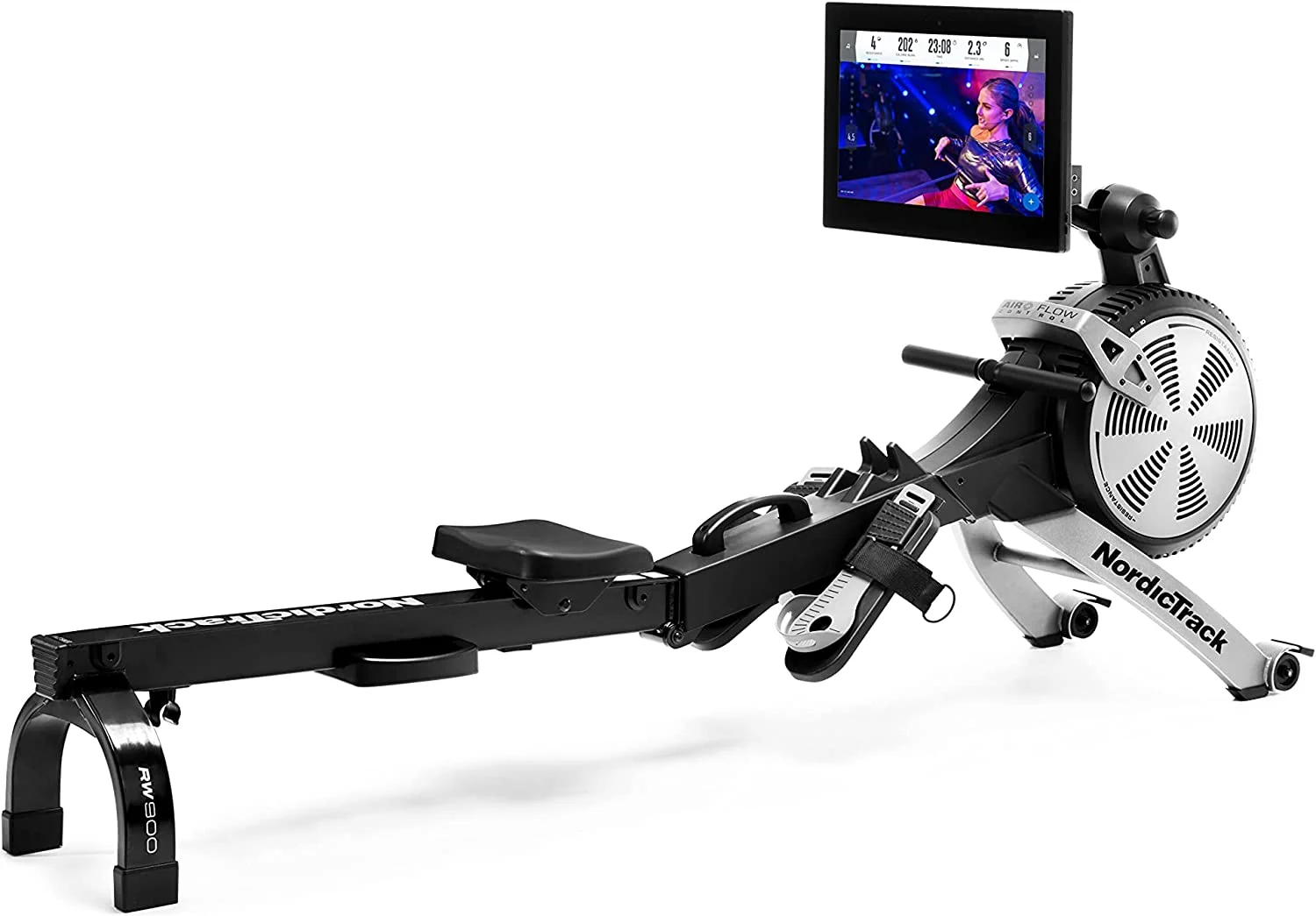 NordicTrack RW900 Rower featuring interactive workouts for seniors