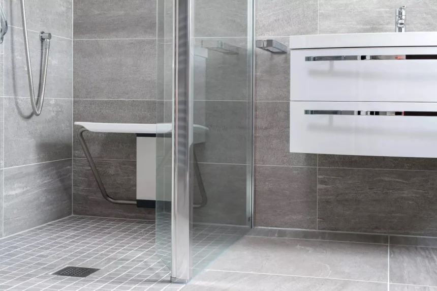 Shower seats providing safety and support for seniors during bathing