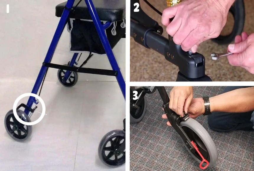 Easy Steps To Adjust Brakes On Your Rollator Walker