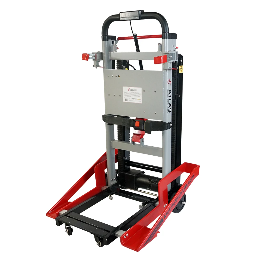 Atlas portable wheelchair stairlift enabling mobility for seniors in various settings
